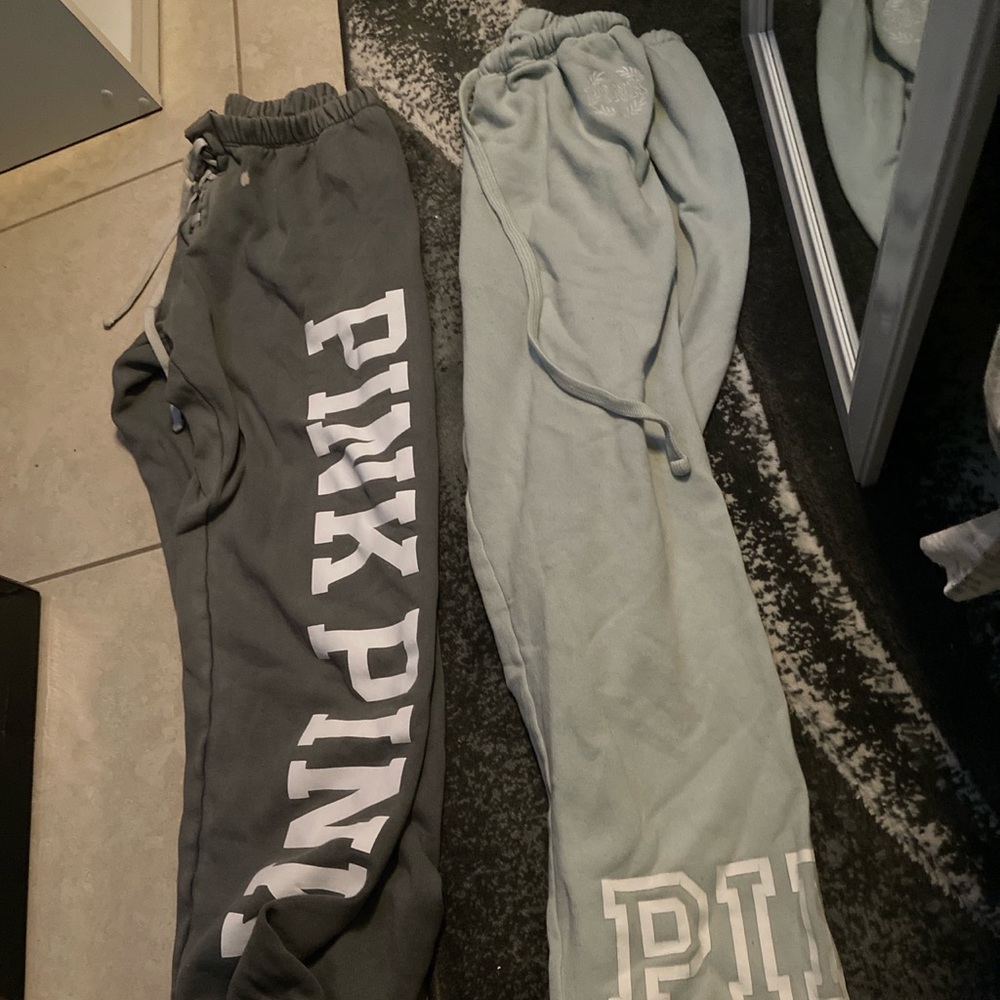 2 pink Sweatpants